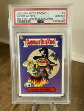 2022 Garbage Pail Kids GPK Promo Mis-Fortune Teller Machine Weird Wendy PSA 10