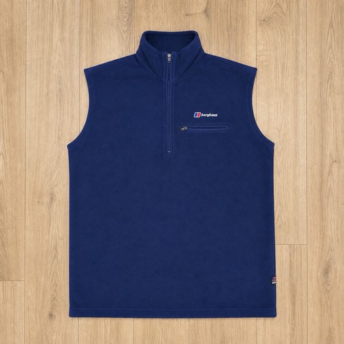 Berghaus navy fleece gilet - berghaus,