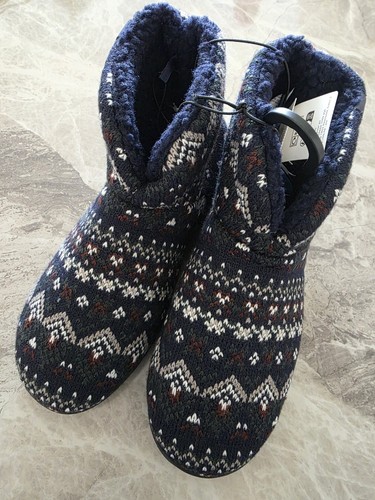 Fair isle slipper boots - fair,