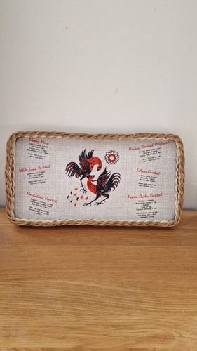 Vintage cocktail tray - vintage,