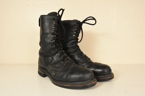 Vintage army combat boots - army,