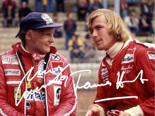Niki lauda and - lauda, hunt