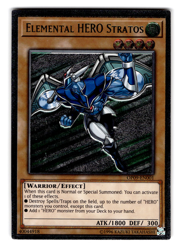 Yugioh elemental hero stratos - hero,