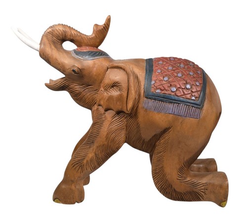 Large hand carved - carved, wooden