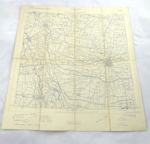 Antique map 1897 - map,