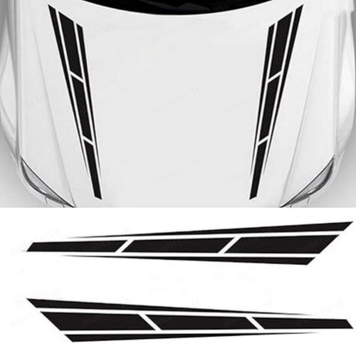 Car stickers racing stripe - 2x,
