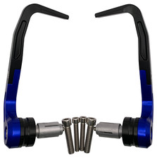 Blue brake clutch lever guard