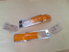 Simca 1301 1501 Renault Alpine A310  LH  RH  Front  Lenses - Pair  NOS OEM parts