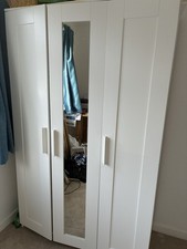 IKEA BRIMNES  WARDROBE WHITE