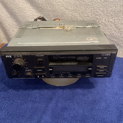 Vintage pye car radio cassette - radio,