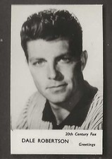 GREETINGS (FPF LTD)-FILM STARS AND SCREEN GODDESSES 1960-#177- DALE ROBERTSON