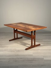 Danish Teak Dining Table By A