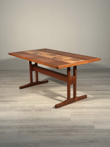 Danish teak dining - table, a