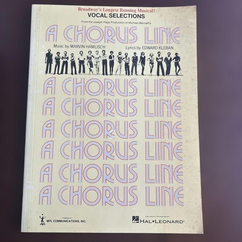Chorus line musical - chorus,