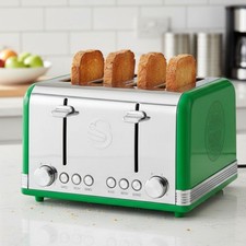 Swan Retro Green 4 Slice