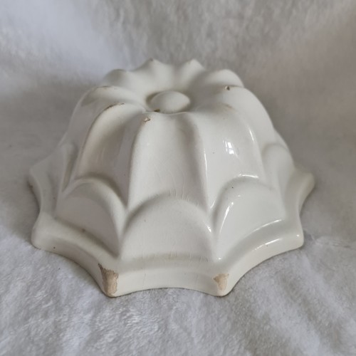 Antique stoneware oval jelly - stoneware,