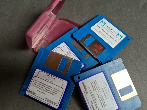 Midi song files - floppy,