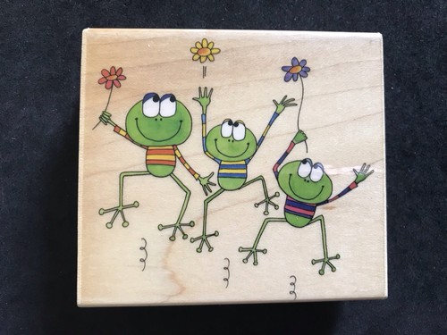 Jumping frogs flowers - , toadily