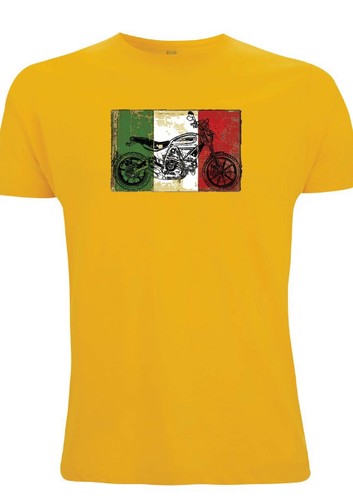 Scrambler italy flag shirt - scrambler, t