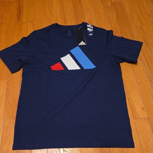 Adidas boys blue graphic - adidas,