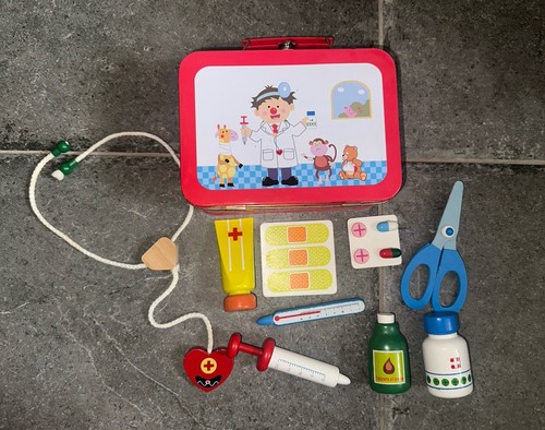 Wooden doctors kit medical - wooden,