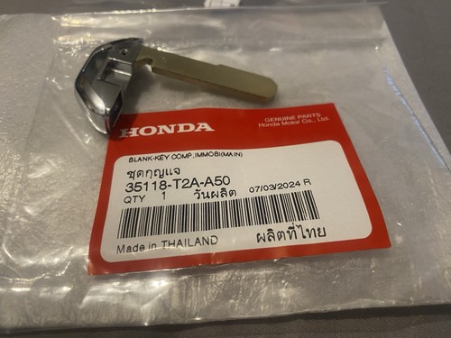 Genuine honda blank key - genuine,