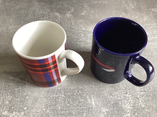 British airways mugs - one, with