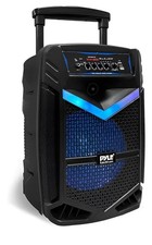 Pyle Pa System, 1200W Rechargeable Indoor/ Outdoor Bluetooth Speaker SEE DESCR..