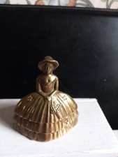 A Brass Crinoline Lady Bell.
