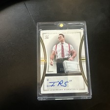 2024 Panini WWE National Treasures IRS Legendary Signatures Gold Auto /99