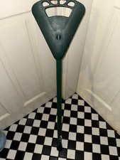 Vintage Preshore Flipstick Shooting Chair Seat - Green - Made in England - 75cm