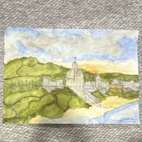 Original signed watercolour