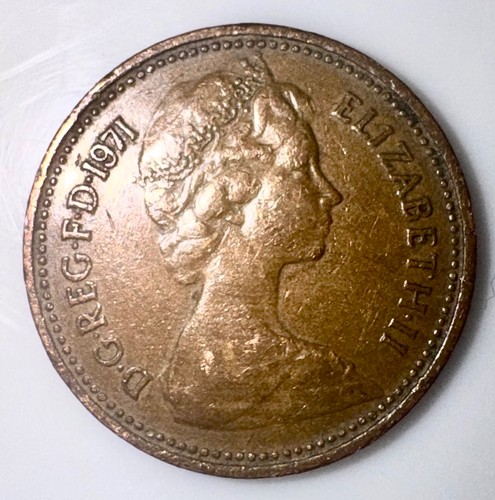 1971 new penny - 1971,