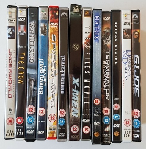 Dvd job lot mixed bundle - dvd, x