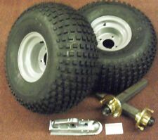 TRAILER KIT UNBRAKED 22X11.00-8 WHEELS & TYRES COUPLING HEAD STUB AXLES & HUBS  