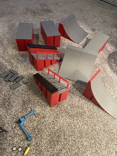 Finger skate park - park, (bundle)