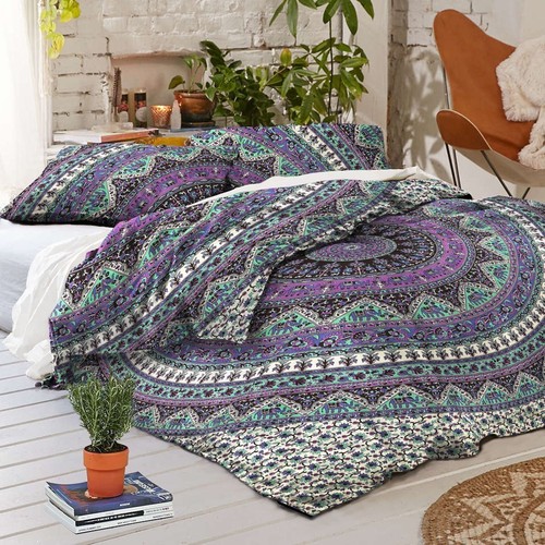 Indian mandala duvet - mandala,