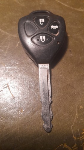 Toyota car key remote fob - key,