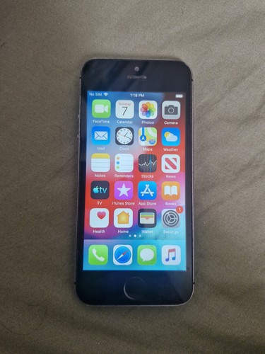 Iphone 16gb silver unlocked - 5s,
