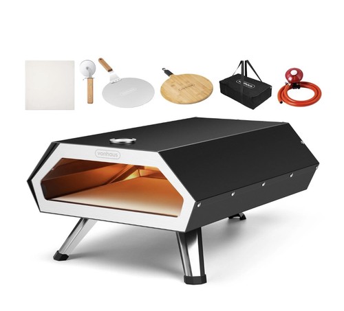 Vonhaus gas pizza oven outdoor - pizza,