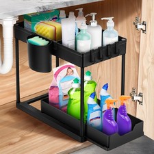 Kitchen sink organiser under - sink,