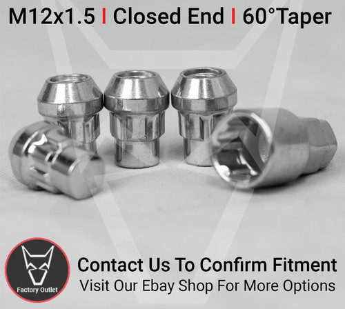 M12x1 locking wheel nuts - m12x1.5,