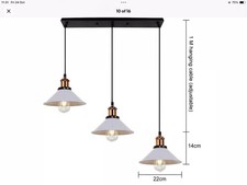 Modern 3-Light Pendant Light