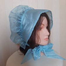 Ladies Girls Blue Sheer