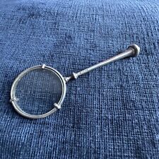 vintage sterling silver magnifying glass