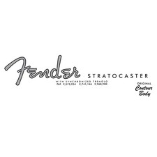 2-Pack Stratocaster 50s Decal