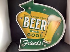 Retro Vintage Metal Light Wall