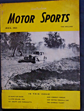 Australian Motor Sports 1954