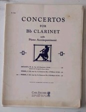 Carl Maria von Weber Clarinet
