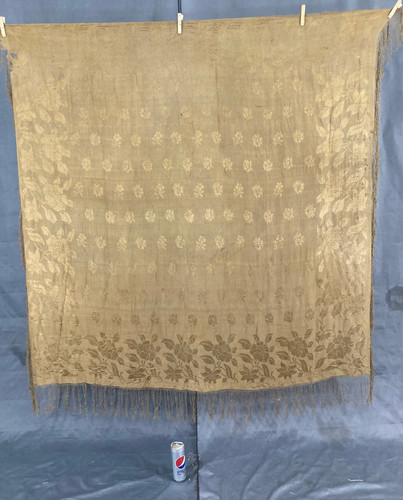 Vintage silk beautiful manton - silk,